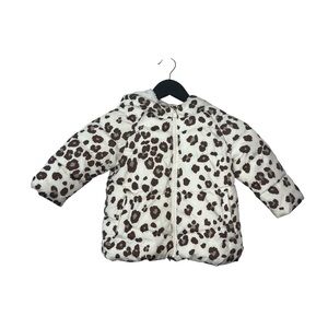 Baby Gap Warmest Jacket ColdControl Max Snow Leopard Puffer Girls 2T
